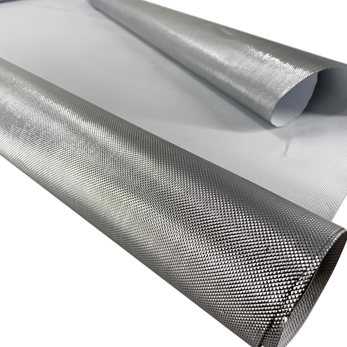 HFS(R) 6Mil Diamond Film Foil Roll Highly Reflective Aluminum Mylar for Grow Rooms and Greenhouses 4FT x 25FT