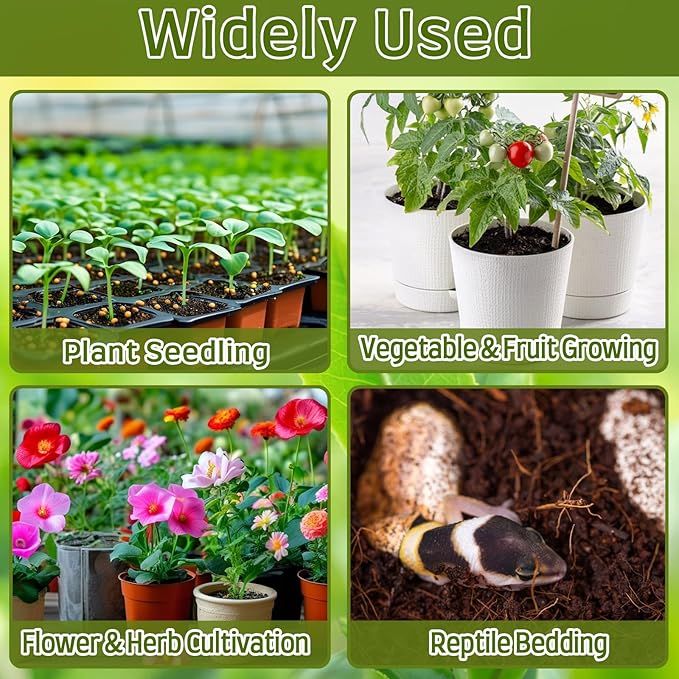 Halatool 50pcs 30mm Organic Coconut Coir Pellets Soil for Seed Starter, Compressed Coco Coir Potting Soil for Growing Vegetables, Fruits, Flowers