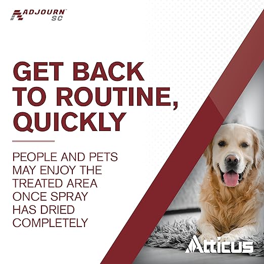 Atticus Adjourn SC (16 Ounce) Insecticide Concentrate - Compare to Leading Brand - Deltamethrin 4.75% - Indoor and Outdoor Insect Control - Spiders, Ants, Bedbugs, Fleas, Ticks, Wasps, Lice, and More