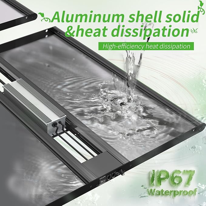 FARMLITE Grow Light for Indoor Plants Quantum Board Grow Light Full Spectrum Led Grow Lights Growing Lamp Daisy Chain Dimmable (400Watts)