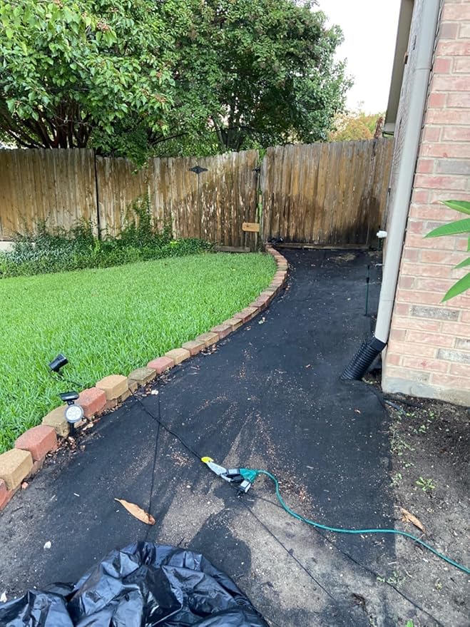 Sandbaggy Non Woven 4 oz Geotextile Landscape Fabric | Made in USA | 50 Year Fabric | Industrial Grade | French Drains | 100 Lb Tensile Strength | UV Protected | Approved by DOT (3 ft x 100 ft Roll)