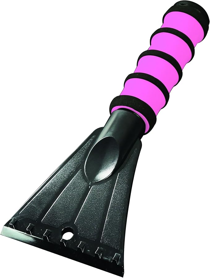 Mallory 994-PKUS Pink Snow Tools 10" Ice Scraper