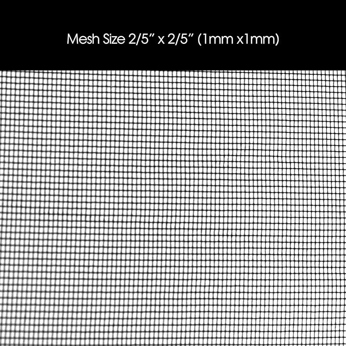 RESTCLOUD Mesh Plant Cover from Animals, Plant Netting Pest Guard Cover, Plant Tent Cage Pop-up with 4 Stakes for Vegetables, Fruits, Flowers (Black, 36 x 36 x 39 Inches)