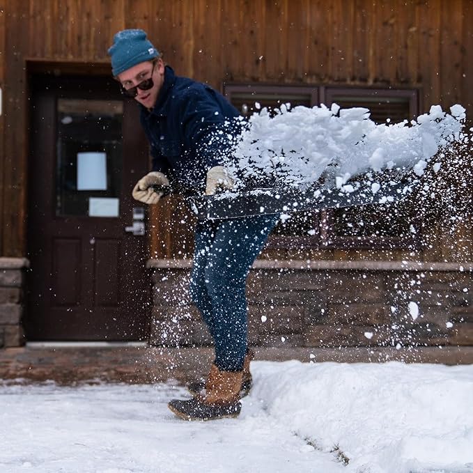 DMOS Stealth Shovel - Lightweight, Heavy-Duty Aluminum Sand & Snow Shovel with Extendable & Collapsible Handle for Camping, Overlanding, Survival, & Off-Road Use - Blackout - X-Wide