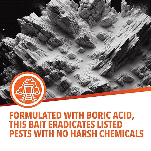 Nisus Niban Granular Bait, Weather-Resistant, Boric Acid Formula, Ants, Roaches, Crickets, Slugs & Snails, Indoor/Outdoor Use, 40 lbs