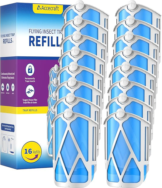 16 Pack Refill Cartridges, 2025 Upgraded High-Stick Refills, Compatible with Indoor Light M364 & Max, Easy to Replace
