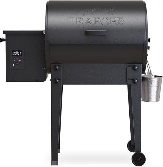 Traeger Grills TFB30KLF Tailgater 20 Portable Electric Wood Pellet Grill and Smoker – Foldable Legs, 6-in-1 Versatility, 300 sq. in. Cooking Space for Tailgating, Camping, and Outdoor BBQ