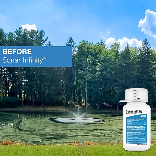 Aquatic Herbicide - 22 oz WDG Granules for DIY Pond and Lake Weed Control - Kills Duckweed, Milfoil, Hydrilla - Fish Safe, Easy to Use, Season-Long Results