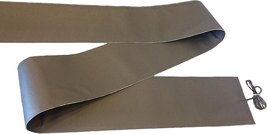 RHS Roof & Valley Snow Melting Mats – Ice Dam Prevention, American-Made, Black, Melts 2” Snow/Hour (15’ x 13”)