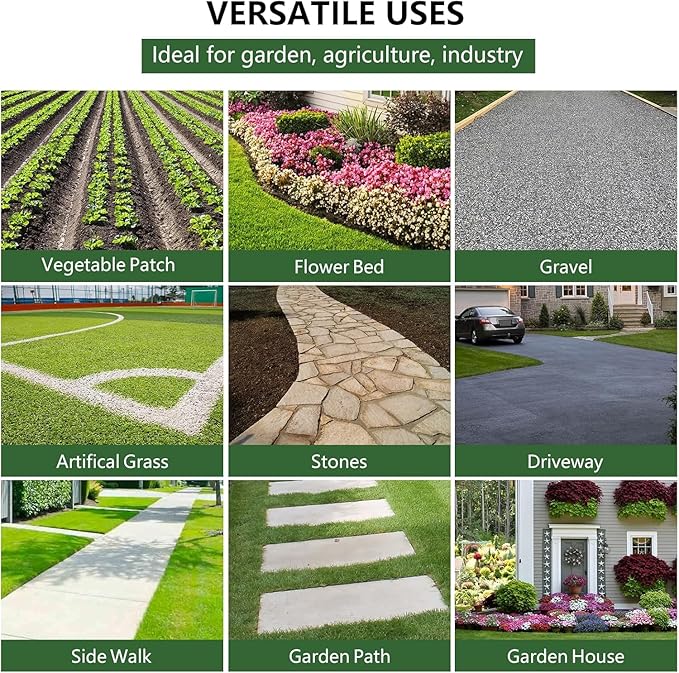 PioneerWorks Landscape Fabric 5.8oz, 4 x 300FT Weed Fabric Barrier, Double Layer, Weed Control Fabric Ground Cover, Garden Fabric Weed Barrier, Gardening Mat for Garden Beds, Landscap