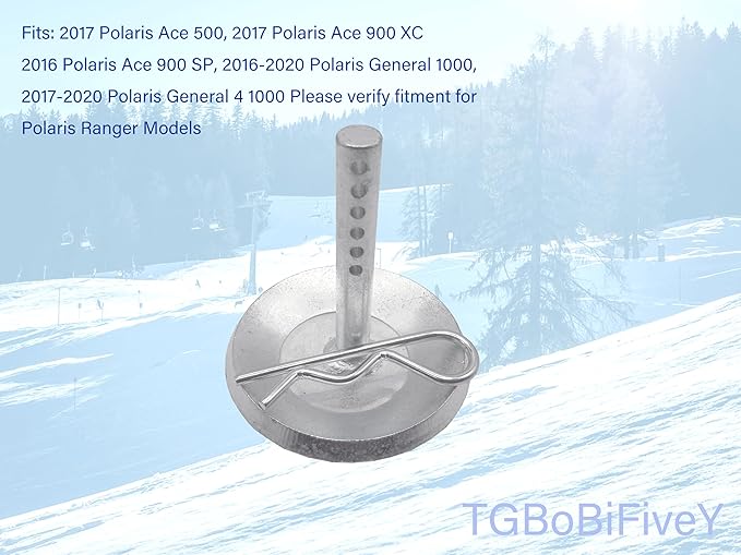 2Pack 2205071 2208864 Snow Plow Skid Shoes Replaces Part ATV UTV Polaris K-Plow Nos Hardened Steel Snow Plow Non-Slip Base