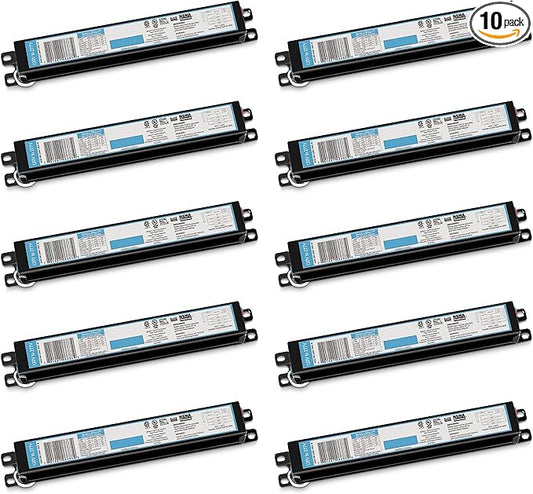 OHLECTRIC (10 Pack) Replacement for ICN-3P32-SC 1,2 & 3 Lamp - T8 Fluorescent Electronic Ballast - 120-277V - Instant Start - Standard Ballasts