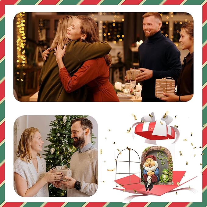 Outdoor Garden Statues, Resin Gnome Tree Hugger, Durable Outdoor Decor, Whimsical Yard Sculpture, Garden Peeker Yard Art, Waterproof & Handcrafted, Unique Garden Ornament Gift