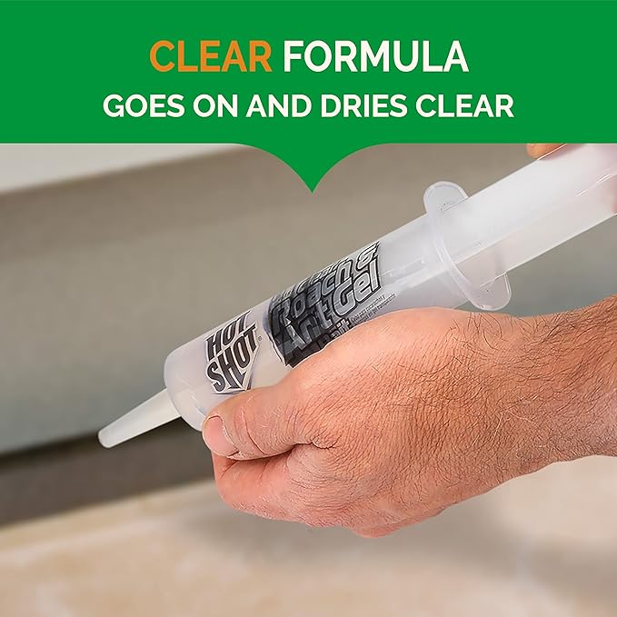 Hot Shot Ultra Clear Roach & Ant Gel Bait, 1-Count, 6-Pack, Plain