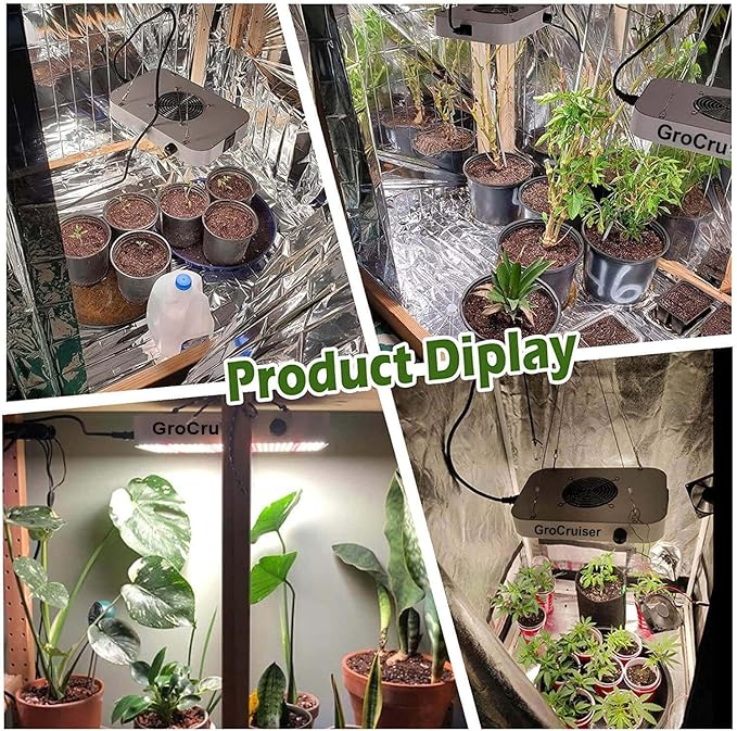 2000W Dimmable LED Grow Light, 3x3 2x4ft Grow Tent Light with 1176PCS LEDs, UV-IR Included Full Spectrum Plant Growing Lamps for Indoor Plants Seeding Veg Flower with Daisy Chain