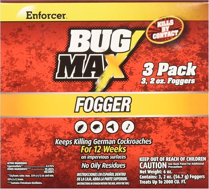 Enforcer EBMFOG2 3-Count BugMax Fogger, 2-Ounce