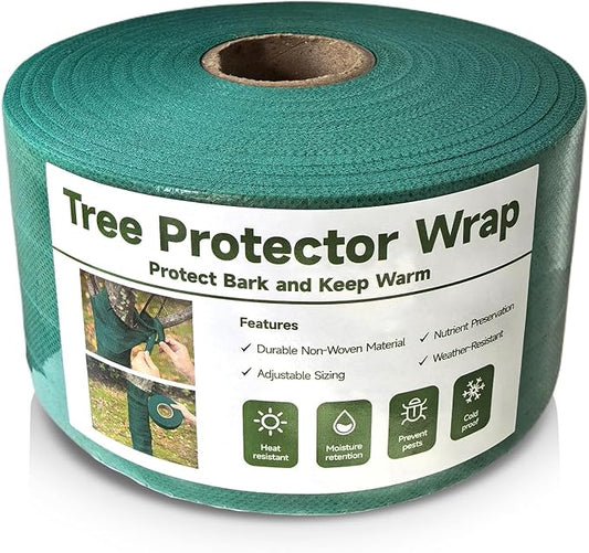 Emycool 213ft Tree Wraps to Protect Bark, Tree Wrap for Damaged Bark, Tree Trunk Wrap to Keep Plants Warm and Tree Trunk Protectors from Deer and Animal, Durable and Effective