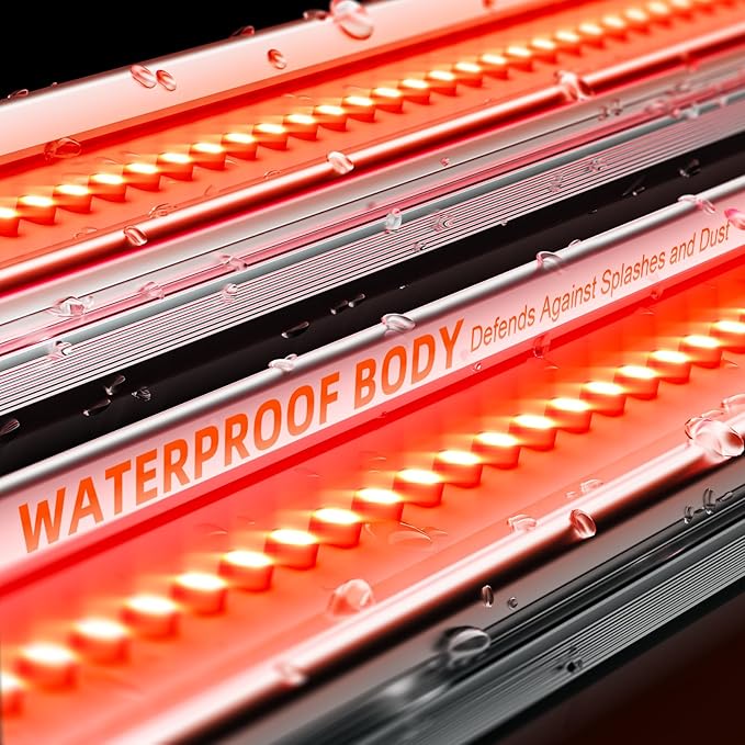 Spider Farmer SUPP-R30 Red LED Grow Light Bars 23.6" Long, 660nm Deep Red Supplemental Light for Indoor, Grow Tents