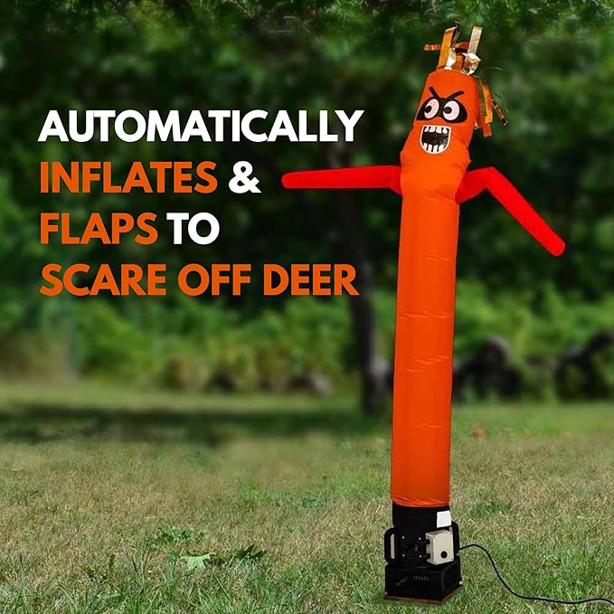 Deer Cop - Motion Activated Deer Deterrent Devices Outdoor - Electronic Deer Out System - Keep Deer Away - Natural Alternative to Spray, Liquid & Granules
