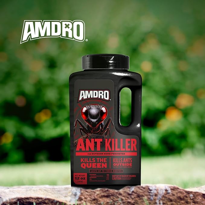 Amdro Ant Killer for Outdoor Home Perimeter, 12oz