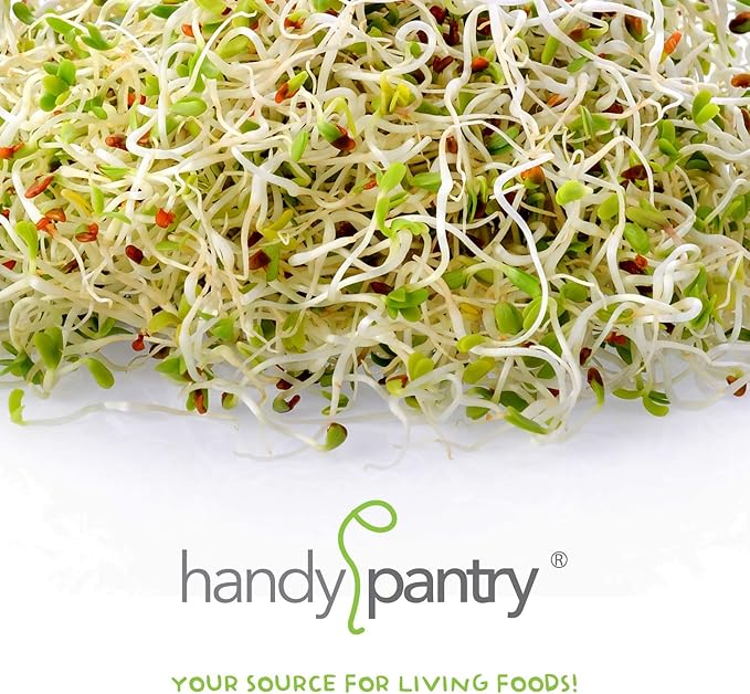 Handy Pantry Pro Micro Jute Microgreens Grow Mat Roll - 10 Inches Wide by 100 Feet Long - 1 Roll - Professional Hydroponic Growing Pad for Trays or Gutter - Micro Greens & Wheatgrass