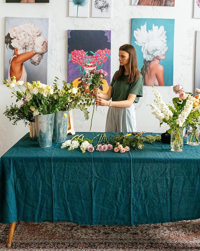 Flower Scissors - Stainless Steel Floral Scissors, Florist Cutters for Stems, Garden Plant Shears for Fresh Flowers (Blue, Pink) (12 PCS)