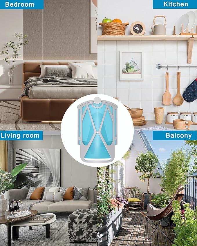 16 Pcs Refill Cartridges Compatible with Zevo M364 and Max Flying Insect Trap Vevo Bug Killer Plug-in Indoor Light Starter Kit Device