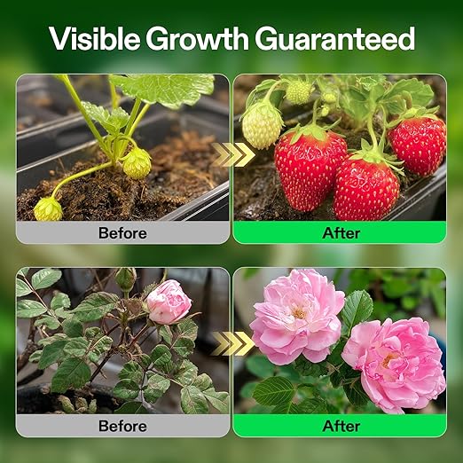 VIVOSUN Liquid Nutrients Base A & B Bundle, Grow Big Hydroponic Fertilizer, Supports Vegetative and Flowering Stages for Outdoor, Indoor Plants, Best Plant Food, Set of 8oz