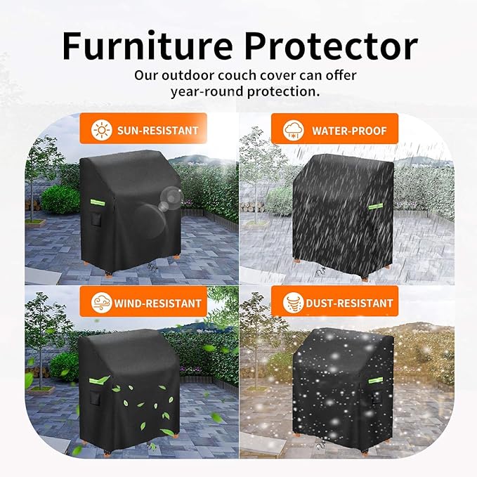 Outdoor Garden Potting Bench Table Cover,Garden Potting Bench Table Cover, Waterproof,UV Resistant (47" x 20" x 47")