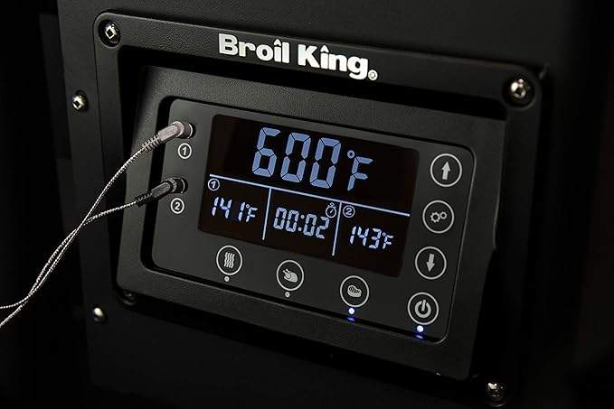 Broil King 494051 Crown Pellet 500 Pellet Grill, Black