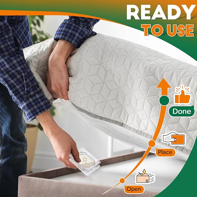 Qualirey 6 Set Bed Bug Detector & Trap, Bedbug Traps with Strong Glue, Bedbug Interceptors, Early Detection Glue Trap for Bed Legs, Indoor Pest Control Blocker for Home and Travel (Clear)