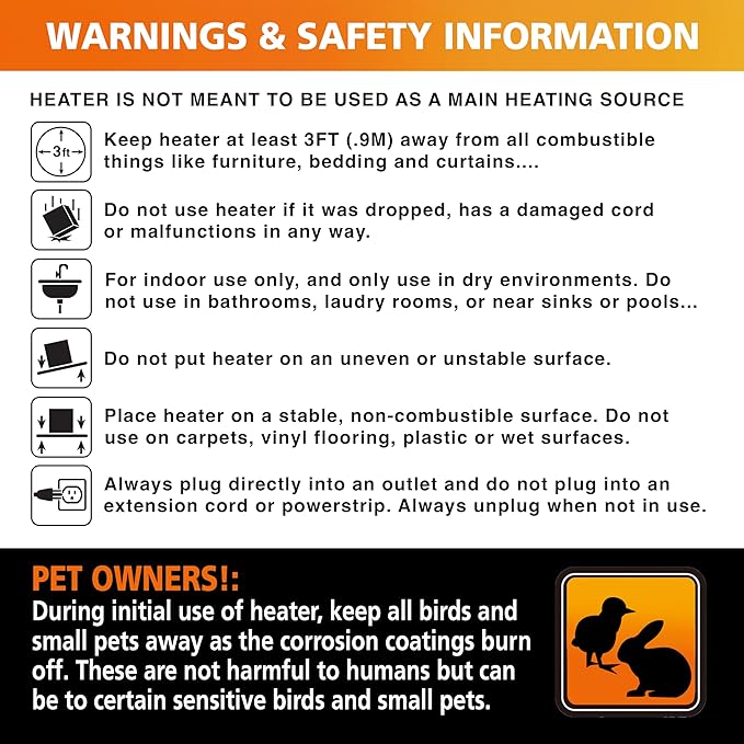 Comfort Zone CZQTV5M 750/1,500-Watt Ceiling Mounted Dual Quartz Radiant Heater with 90-Degree Adjustable Tilt, Metal Safety Grille, Overheat Protection (Hardware Included), Black