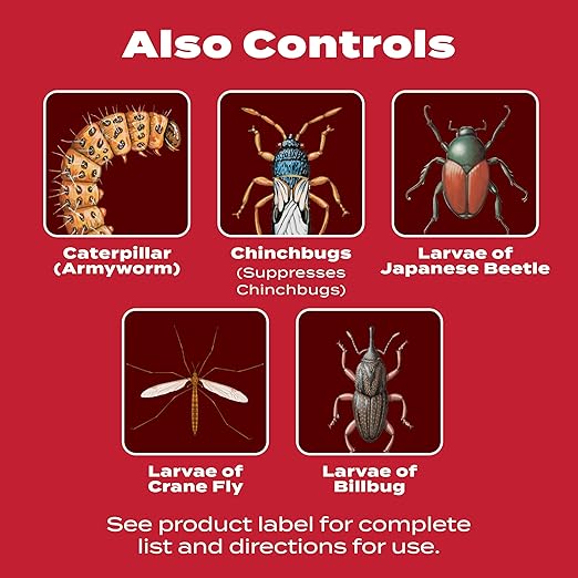 Scotts GrubEx1 Season Long Grub Killer Protects Lawns Up to 4 Months, 5,000 sq. ft., 14.35 lbs. (2-Pack)