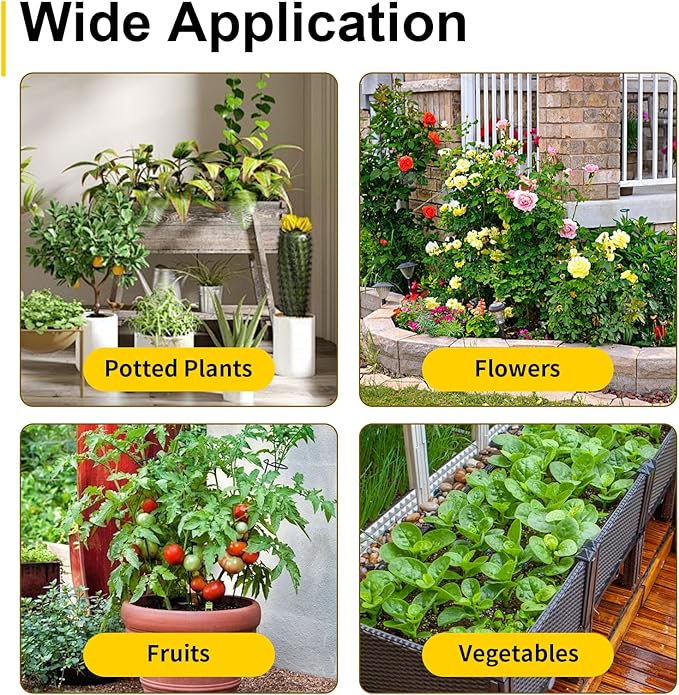 4 Pack Pop-Up Mesh Plant Protectors - 28x28x34 Inch Plant Cover Net Each Set with 8 Stakes (with Washers) & 1 Carry Bag to Protect Vegetables, Fruits, Flowers