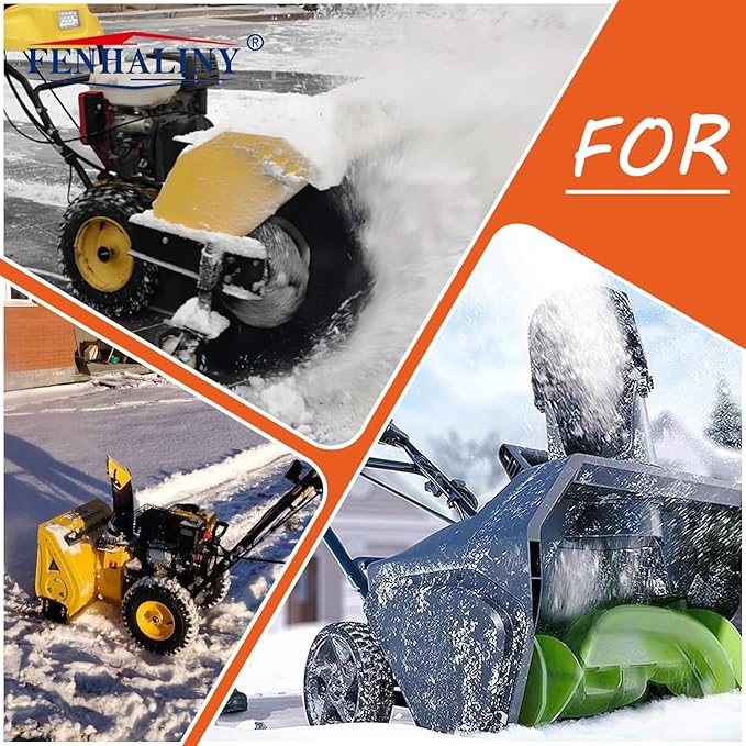 Snow Plow Skid Shoes Kit for Heavy Duty Quick Release Skid Shoes 2205063 and Snow Plow Shear Pin 2205071, 2208864 Compatible with Pol-RIS ATV 2015-2019 (Two Piece)