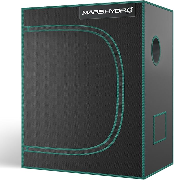 MARS HYDRO 2.5x1.5 Advanced Grow Tent, 30"x18"x36" High Reflective Mylar 1680D for Hydroponics Indoor Plant Growing, with Floor Tray and Smooth Zipper for TS600
