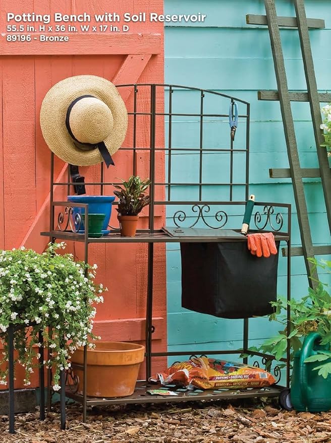 Panacea Products 89196 Potting Bench, Bronze