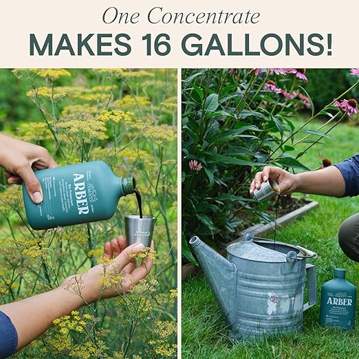 Organic Protectant – Liquid Fertilizer & Plant Food for Houseplants, Indoor & Outdoor Use – Instant Nourishment for Potted Plants, Flowers, Vegetables, Herbs, Air Plants, and Tropical Plants