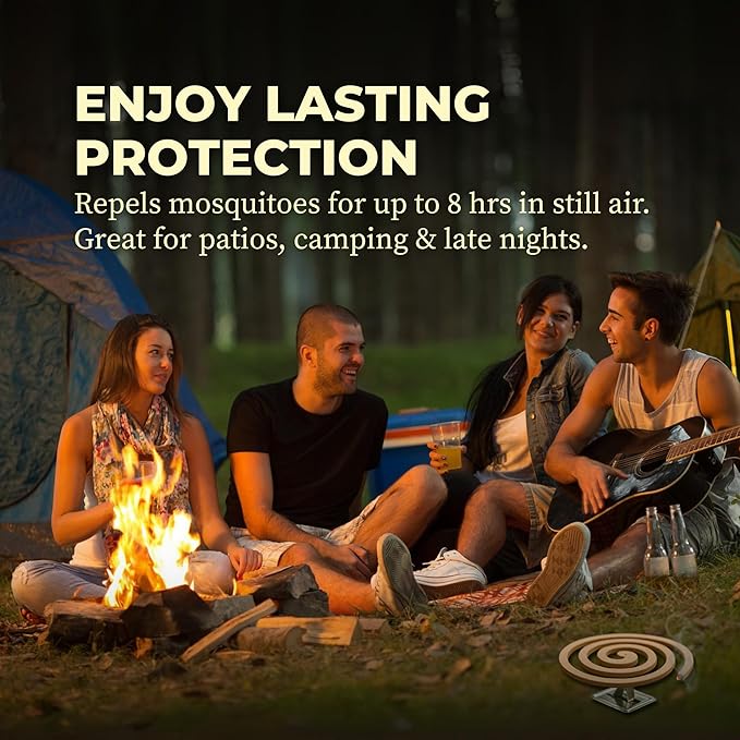 KING Mosquito Coils – Hawaii’s Most Trusted Citronella Protection – Each Coil Provides Up to 8 Hours of Protection (60 Coils)