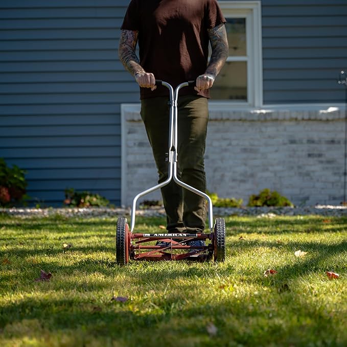 American Lawn Mower Company 1304-14 14-Inch 5-Blade Push Reel Lawn Mower