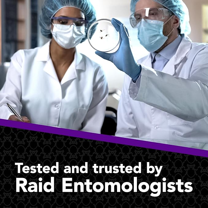 Raid Max Bed Bug Crack & Crevice Extended Protection Foaming Spray, Kills Bed Bugs for up to 8 weeks on Laminated Woods and Surfaces, 17.5 oz