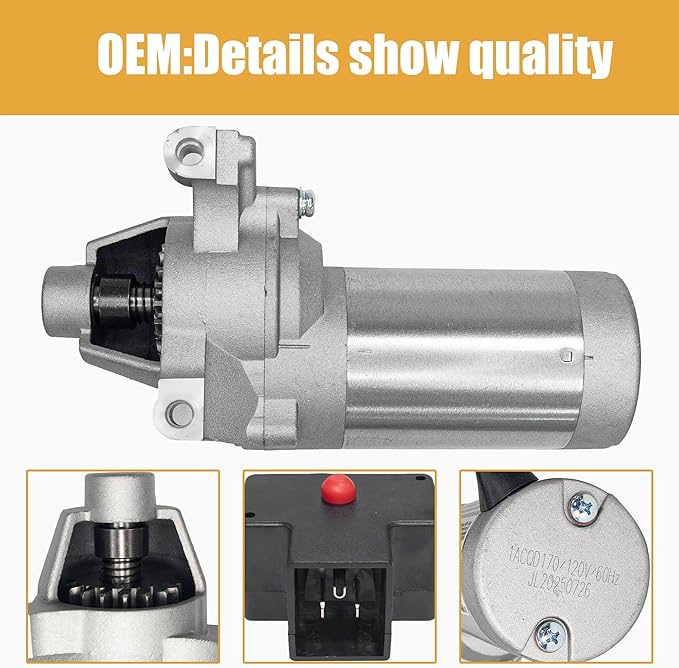 Starter for Toro 21" Power Clear 621 721 R E QZR QZE 212CC Snowblower 38741 38742 38743 38744 38751 119-1945 121-4252