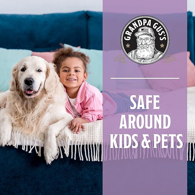 Grandpa Gus's Bed Bug Glue Traps for Home & Travel, Early Detection, Lasts up to 6 Months, Small & Discreet Patented Crush-Proof Design (Pack of 4)