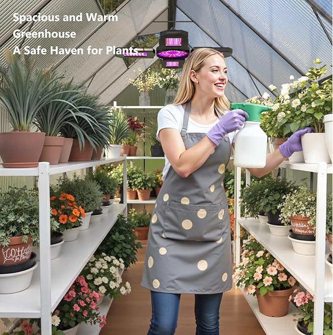 6x10 FT Green House for Outside, Greenhouse for Outdoor, Backyard Green House, Walk-in Garden Greenhouse, Heavy Duty Polycarbonate Greenhouses