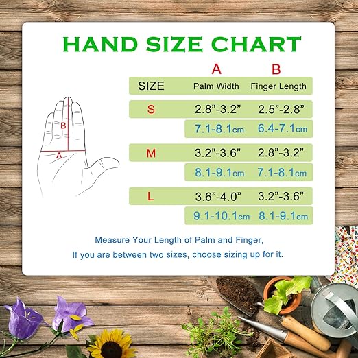 HLDD HANDLANDY Leather Gardening Gloves for Women & Men - Long Sleeve Rose Pruning, Thorn Proof Garden Work Gauntlet, Animal Handling (Small, Green)