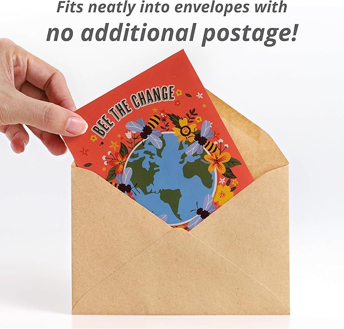 Bentley Earth Day 2025 Bee The Change - Pollinator Flower Mix Seed Packets (25 Packets)