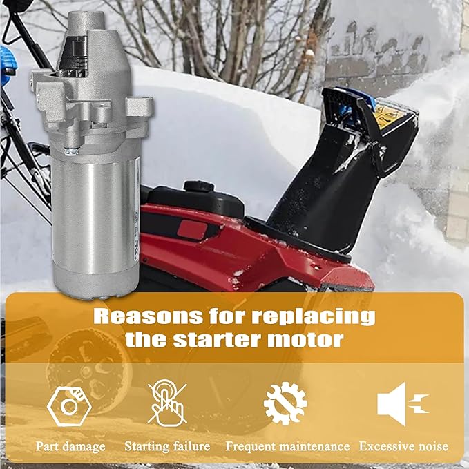 Starter for Toro 21" Power Clear 621 721 R E QZR QZE 212CC Snowblower 38741 38742 38743 38744 38751 119-1945 121-4252
