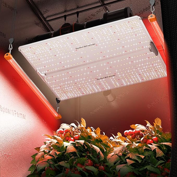 Spider Farmer SUPP-R60 660nm Deep Red Supplemental Light Bars 35.4" Long, Red Supplemental Light for Indoor Plants, Commercial Vertical Farming, Grow Tents