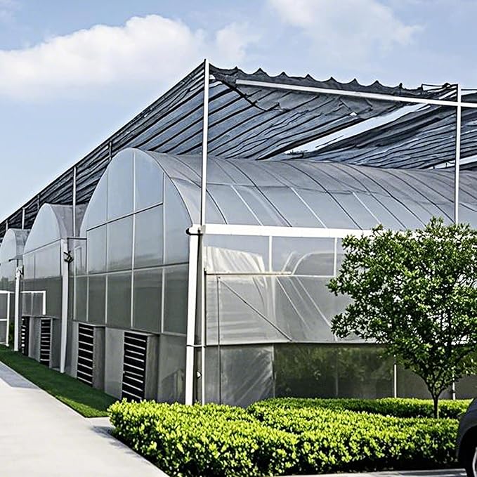 winemana Black Shade Cloth 30x30 FT– 70% Sun Shade Mesh Tarp for Greenhouse, Garden, Patio, Dog Kennel, Chicken Coop, and Outdoor Protection, Plants Cover Shade Netting with 2 Reinforced Grommets