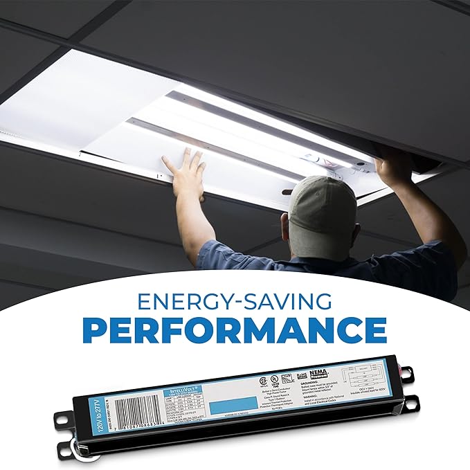 OHLECTRIC (10 Pack) Replacement for ICN-3P32-SC 1,2 & 3 Lamp - T8 Fluorescent Electronic Ballast - 120-277V - Instant Start - Standard Ballasts